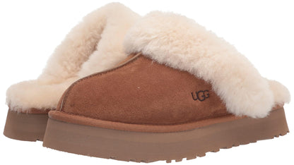 UGG Women's Disquette Slipper, Chestnut, 8