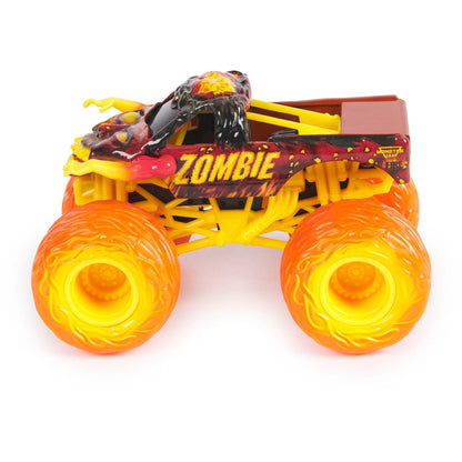 Monster Jam 2024 Fire & Ice 1:64 Diecast Monster Truck 2-pack Zombie & Northern Nightmare