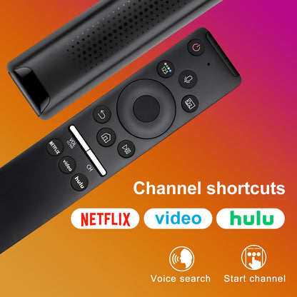 Replacement Voice Remote for Samsung-TV-Remote Control Compatible for All Samsung with Voice Function Smart Curved Frame QLED LED LCD 8K 4K TVs