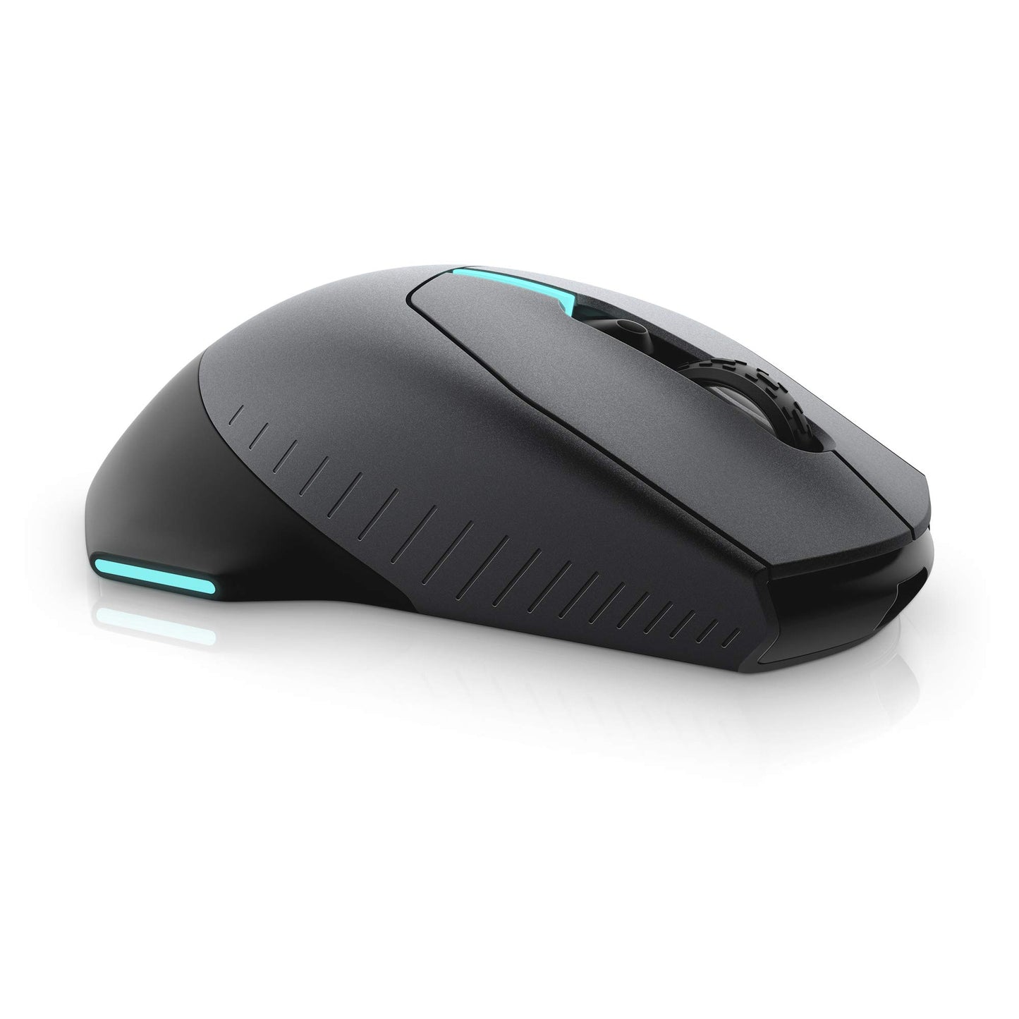 Alienware Wired/Wireless Gaming Mouse AW610M - 16000 DPI Optical Sensor, 350 Hour Rechargeable Battery, 7 Buttons, 3-ZONE 16.8m AlienFX RGB Lighting, Ergonomic - Dark Side of the Moon