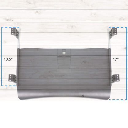 Mount-It! Keyboard Tray Under Desk with Adjustable Mouse Platform – Easy-Glide Sliding Drawer Under Desk Slide Out – Ergonomic Under Key Board Shelf for Office, Gaming, and Workstations