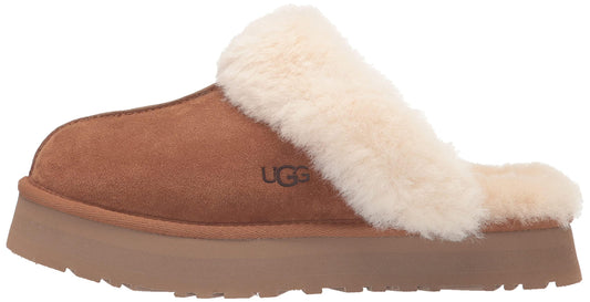 UGG Women's Disquette Slipper, Chestnut, 8
