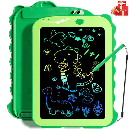 Teriph LCD Writing Tablet for Kids, Colorful Toddlers Toys Drawing Board, Educational Kid Toys, Doodle Pad Dinosaur Toys for 3 4 5 6 7 8 Year Old Boys Girls Birthday Party Christmas Gifts,8.5inch