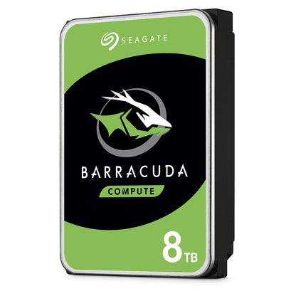 Seagate BarraCuda 8 TB Internal Hard Drive HDD – 3.5 Inch SATA 6 Gb/s, 5,400 RPM, 256 MB Cache for Computer Desktop PC (ST8000DMZ04/004)