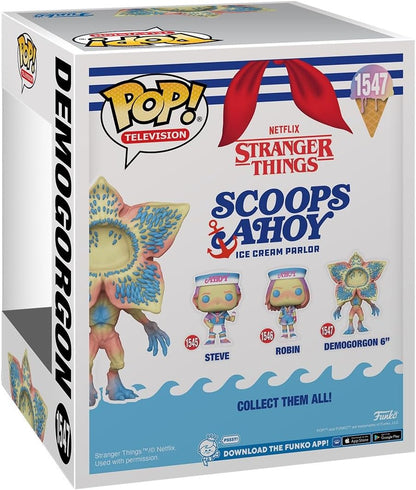 Funko POP! Super: Stranger Things - Demogorgon - (Scoops Ahoy) - Collectable Vinyl Figure - Gift Idea - Official Merchandise - for Kids & Adults - TV Fans - Model Figure for Collectors and Display