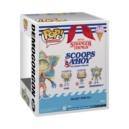 Funko POP! Super: Stranger Things - Demogorgon - (Scoops Ahoy) - Collectable Vinyl Figure - Gift Idea - Official Merchandise - for Kids & Adults - TV Fans - Model Figure for Collectors and Display