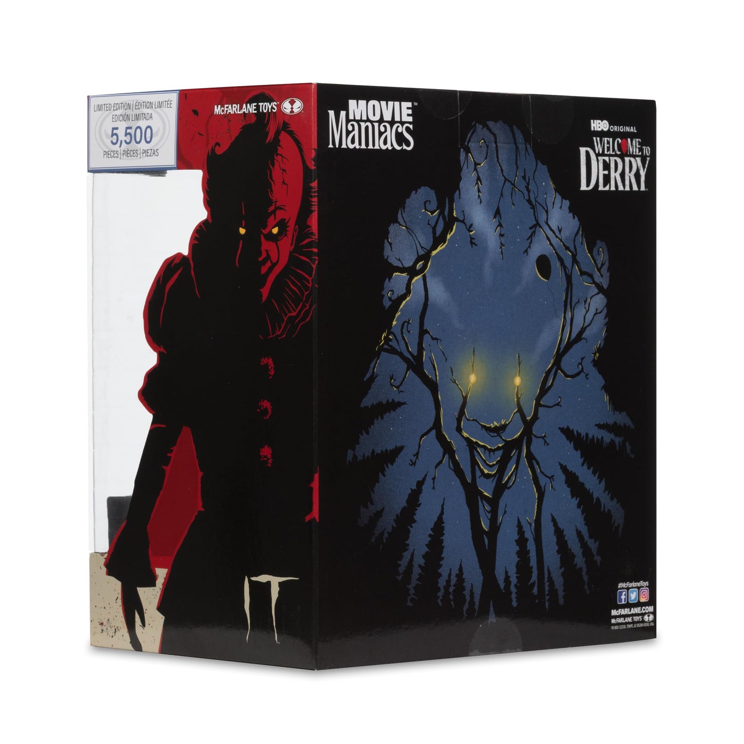 McFarlane Toys- Pennywise (Welcome to Derry) 6in Posed Figure Gold Label