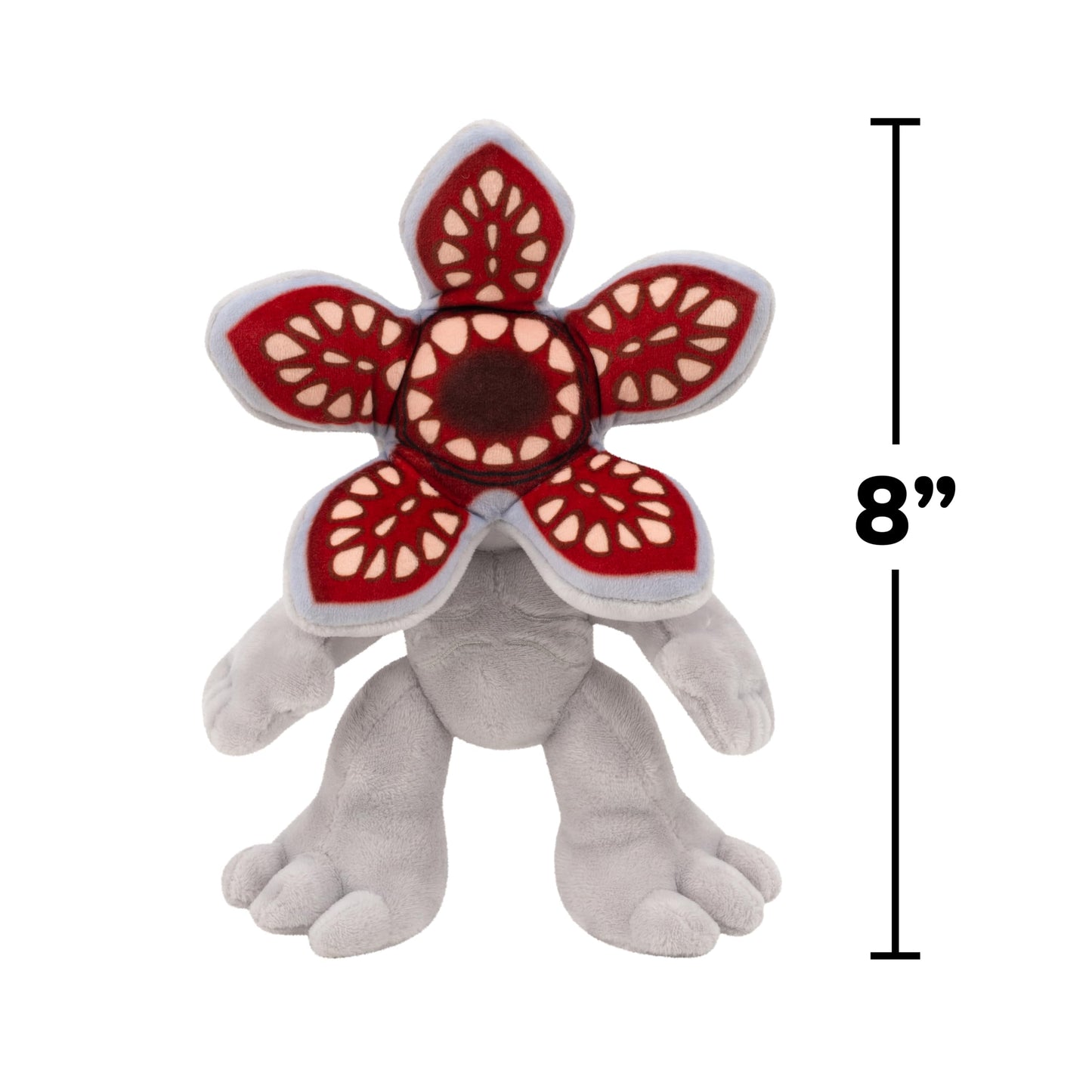 Stranger Things Demogorgon Plush - 8-Inch Soft Plush with Special Embroidery