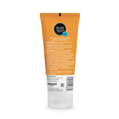 Amazon Basics Apricot Scrub Facial Cleanser, 6 Ounce (Previously Solimo)