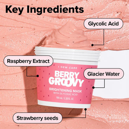 I DEW CARE Wash Off Face Mask Skincare Gift Set - Mini Scoops | Facial Masks, Matcha, Korean Skincare, Pore Cleansing Mask, Cruelty-Free, Travel Size, Mini Set, Stocking Stuffers, Teen Girl Gift Set