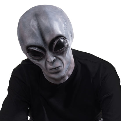 Vmonke Realistic Alien Face Masks Extraterrestrial Encounter Prank Masks Fun Halloween Cosplay