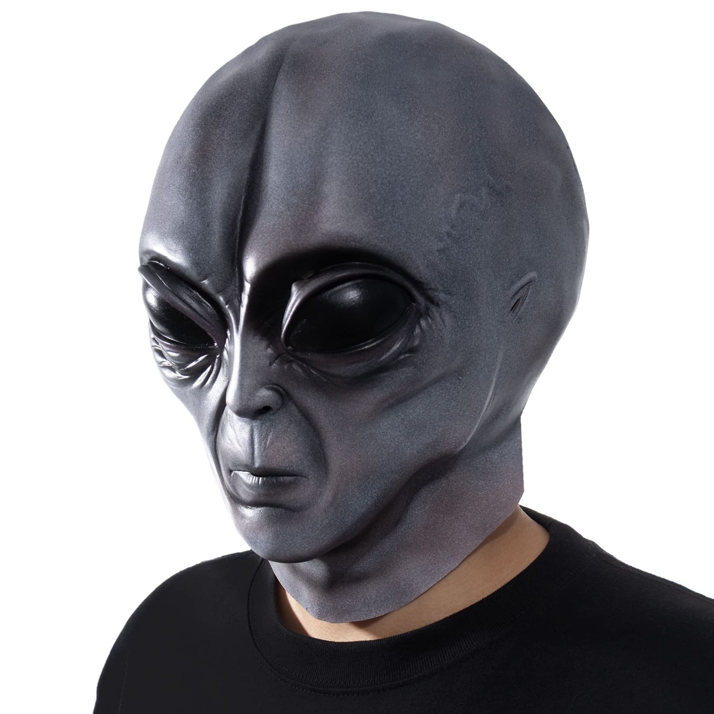 Vmonke Realistic Alien Face Masks Extraterrestrial Encounter Prank Masks Fun Halloween Cosplay
