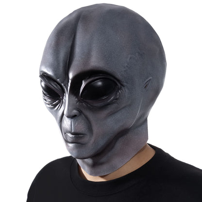 Vmonke Realistic Alien Face Masks Extraterrestrial Encounter Prank Masks Fun Halloween Cosplay