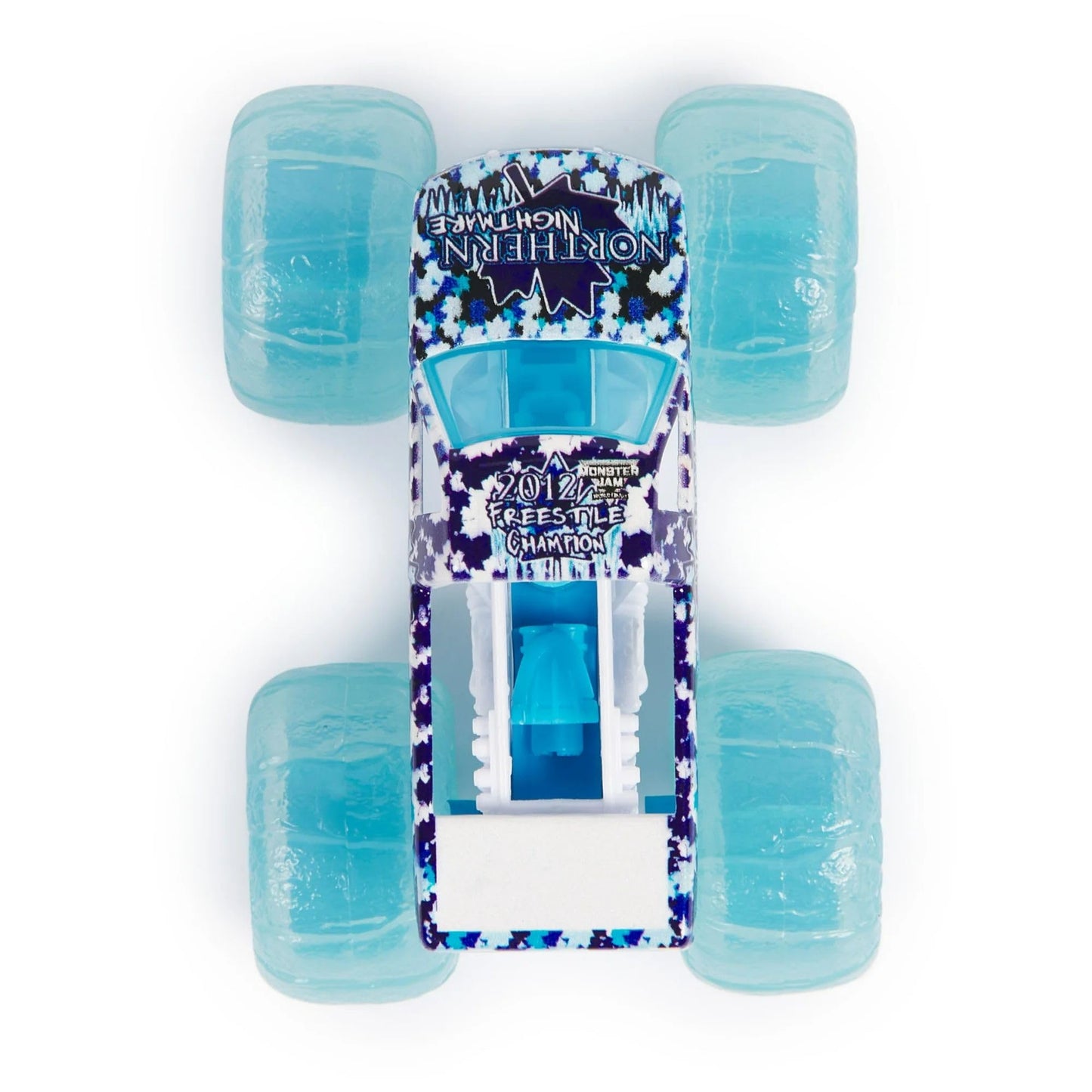 Monster Jam 2024 Fire & Ice 1:64 Diecast Monster Truck 2-pack Zombie & Northern Nightmare