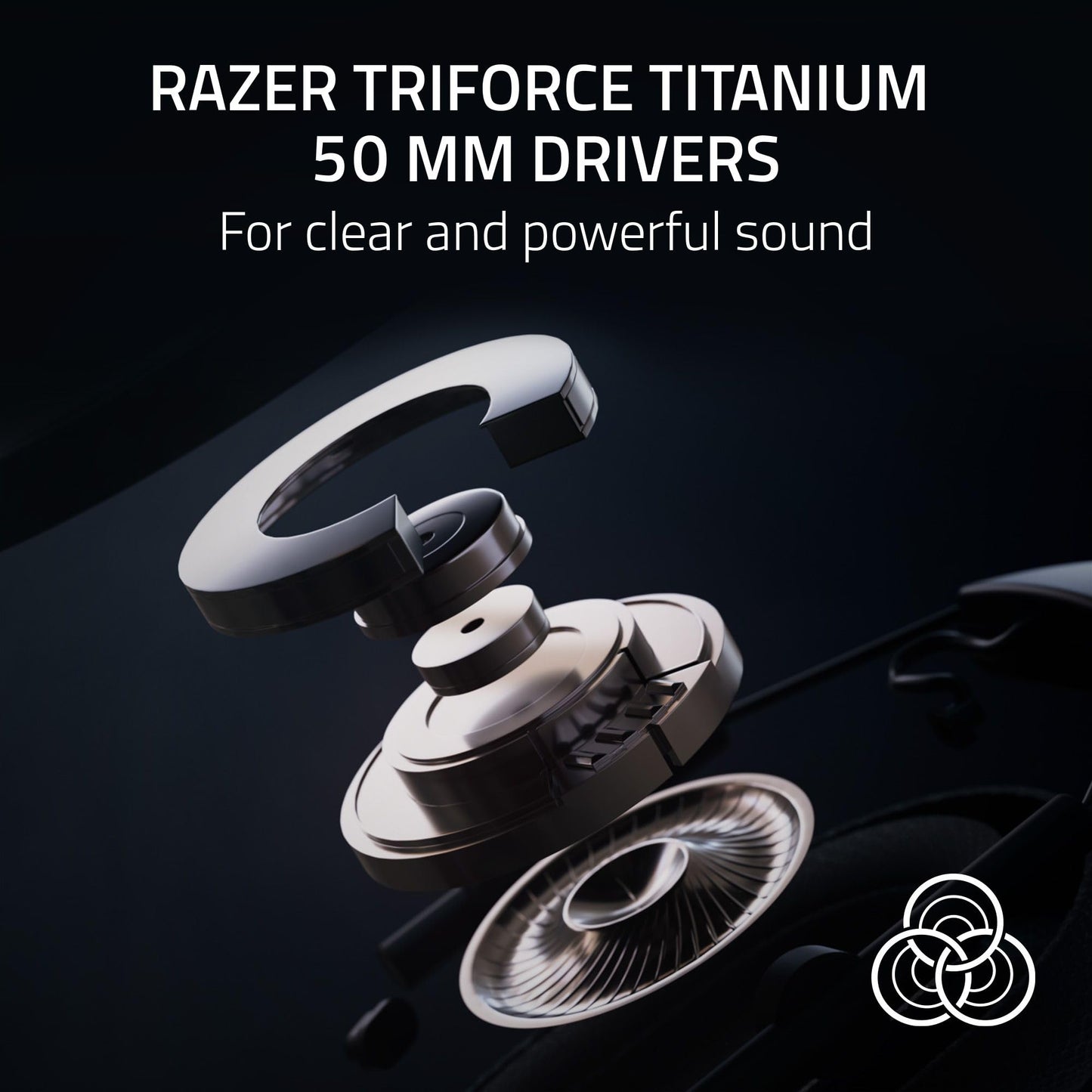 Razer BlackShark V2 HyperSpeed Wireless Gaming Headset: 2.4GHz, Bluetooth or USB - THX Spatial Audio - Titanium 50mm Drivers - 70 Hr Battery - for Xbox Series X, Series S, PS5, PC, Switch 2 - Black
