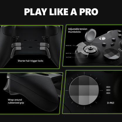 Xbox Elite Series 2 Core Wireless Gaming Controller – Black – Xbox Series X|S, Xbox One, Windows PC, Android, and iOS