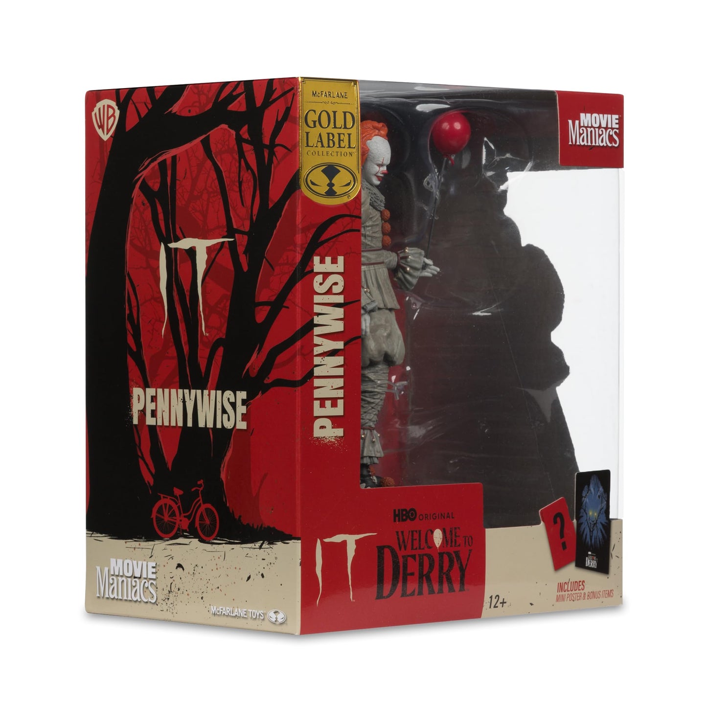 McFarlane Toys- Pennywise (Welcome to Derry) 6in Posed Figure Gold Label