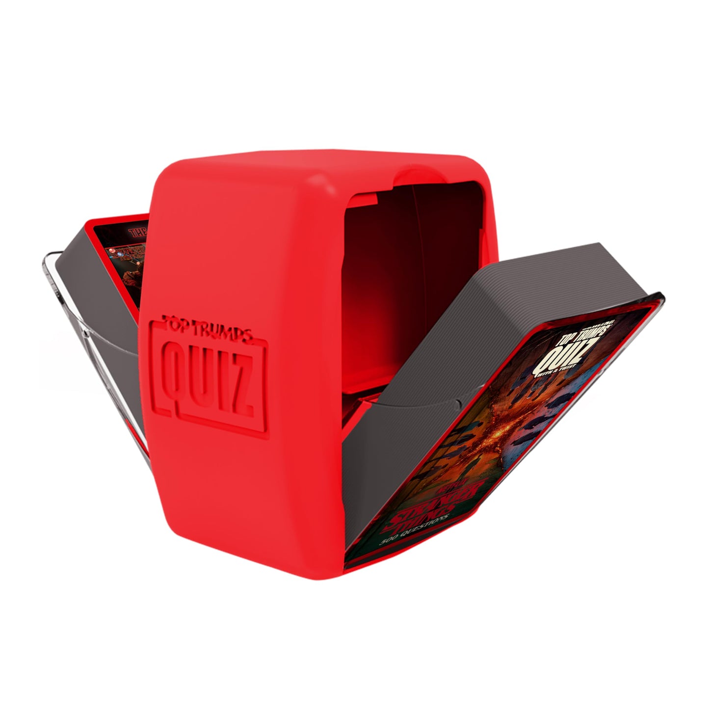 Top Trumps Stranger Things: Quiz Games - Trivia Quiz - Teen Games - Great Travel Games and Road Trip Games - Trivia Outdoor Games - Family Games for Teens and Adults 2+ Players - Ages 15+