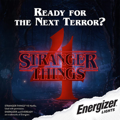 Stranger Things Demogorgon Hunting LED Flashlight by Energizer, Limited , Vintage , Collector‚Äôs Edition (Batteries Included)
