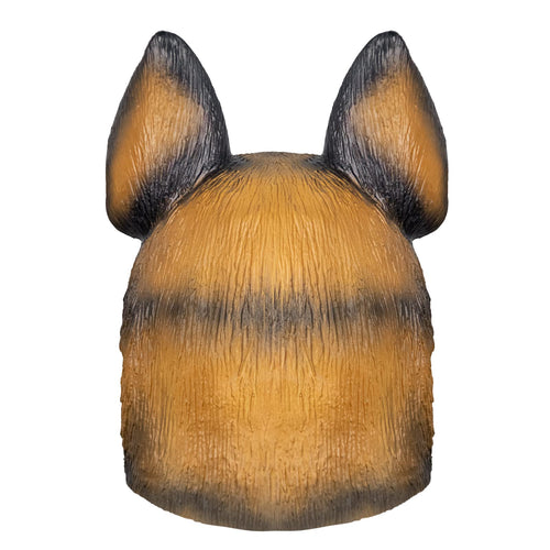 Dog Head Mask for Adult, Animal Costume Mask Halloween Latex Mask.