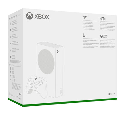 Xbox Series S - All Digital Gaming Console - 512GB SSD - Includes Wireless Controller - 120FPS (Refurbished)
