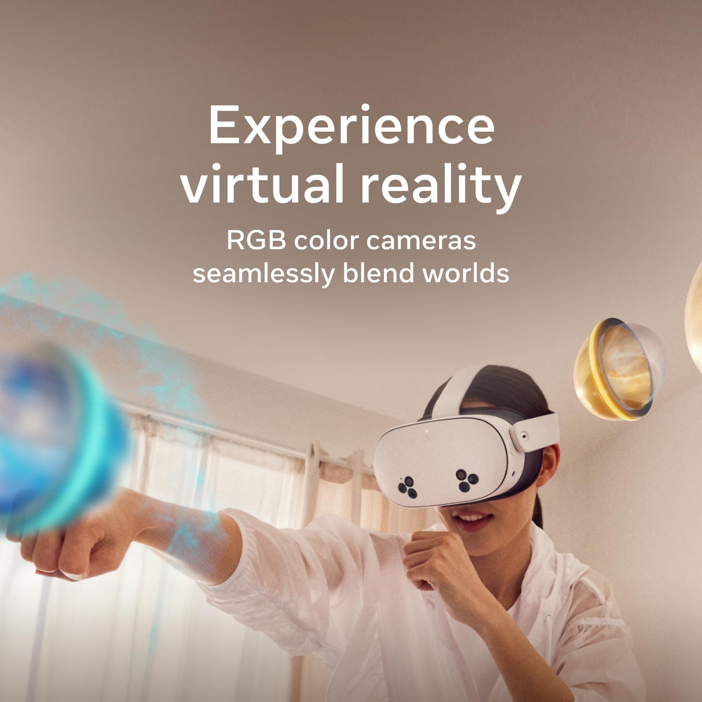 Meta Quest 3S 256GB | VR Headset — Thirty-Three Percent More Memory — 2X Graphical Processing Power — Virtual Reality Without Wires — Access to 40+ Games with a 3-Month Trial of Meta Horizon+ Included