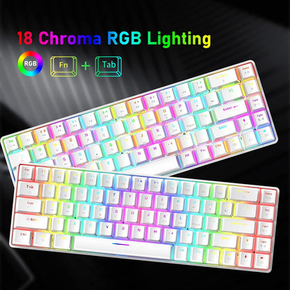 AJAZZ Gaming Keyboard and Mouse and Gaming Mouse pad and Wrist Rest,Wired RGB Backlight Bundle for PC Gamers and Xbox and PS4 Users - 4 in1 Gaming Set (Whisper Quiet Gaming Switch)