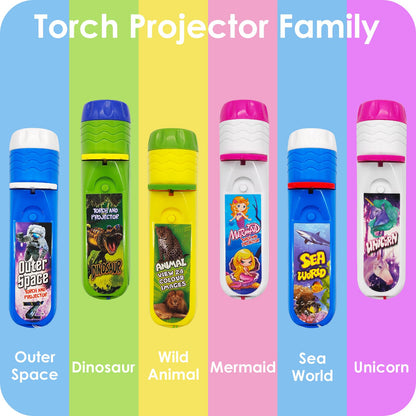 Pup Go Dinosaur Projector Flashlight for Kids Ages 3+, Early and Stocking Stuffers for Boys, 3 Discs 24 Images, Cool Dinosaurs Toys, Dinosaur Kids Flashlight, Night Light Projector