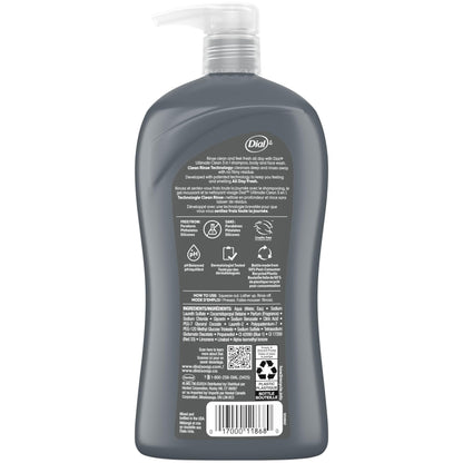Dial Men 3in1 Body, Hair and Face Wash, Ultimate Clean, 32 Fl Oz