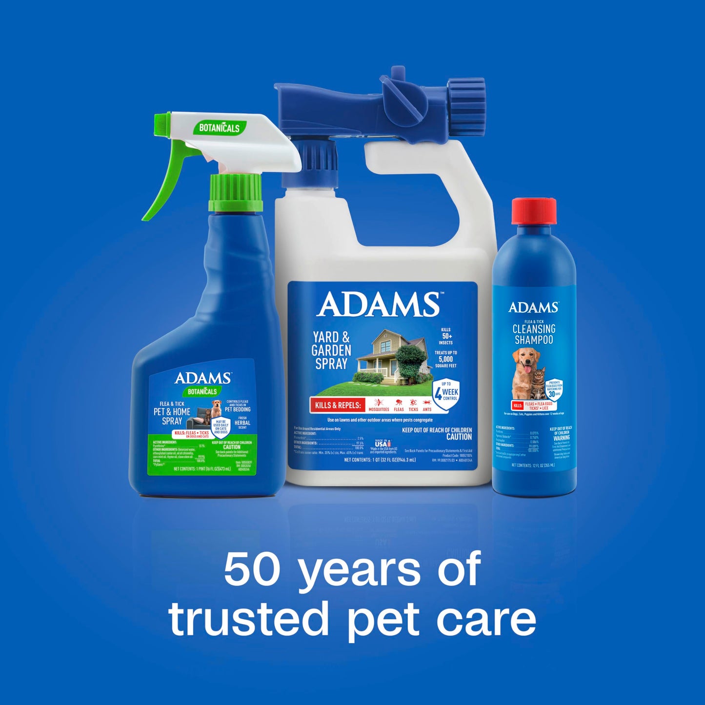 Adams Plus Flea & Tick Shampoo with Precor for Cats, Kittens, Dogs & Puppies Over 12 Weeks Of Age Sensitive Skin Flea Treatment | Kills Adult Fleas, Flea Eggs, Ticks, and Lice| 12 Ounces