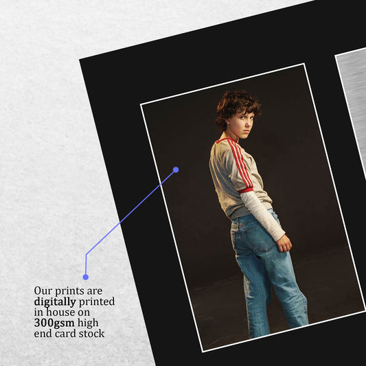 HWC Trading Millie Bobby Brown Stranger Things Gifts USL Printed Signed Autograph Picture for TV Show Fans - US Letter Size