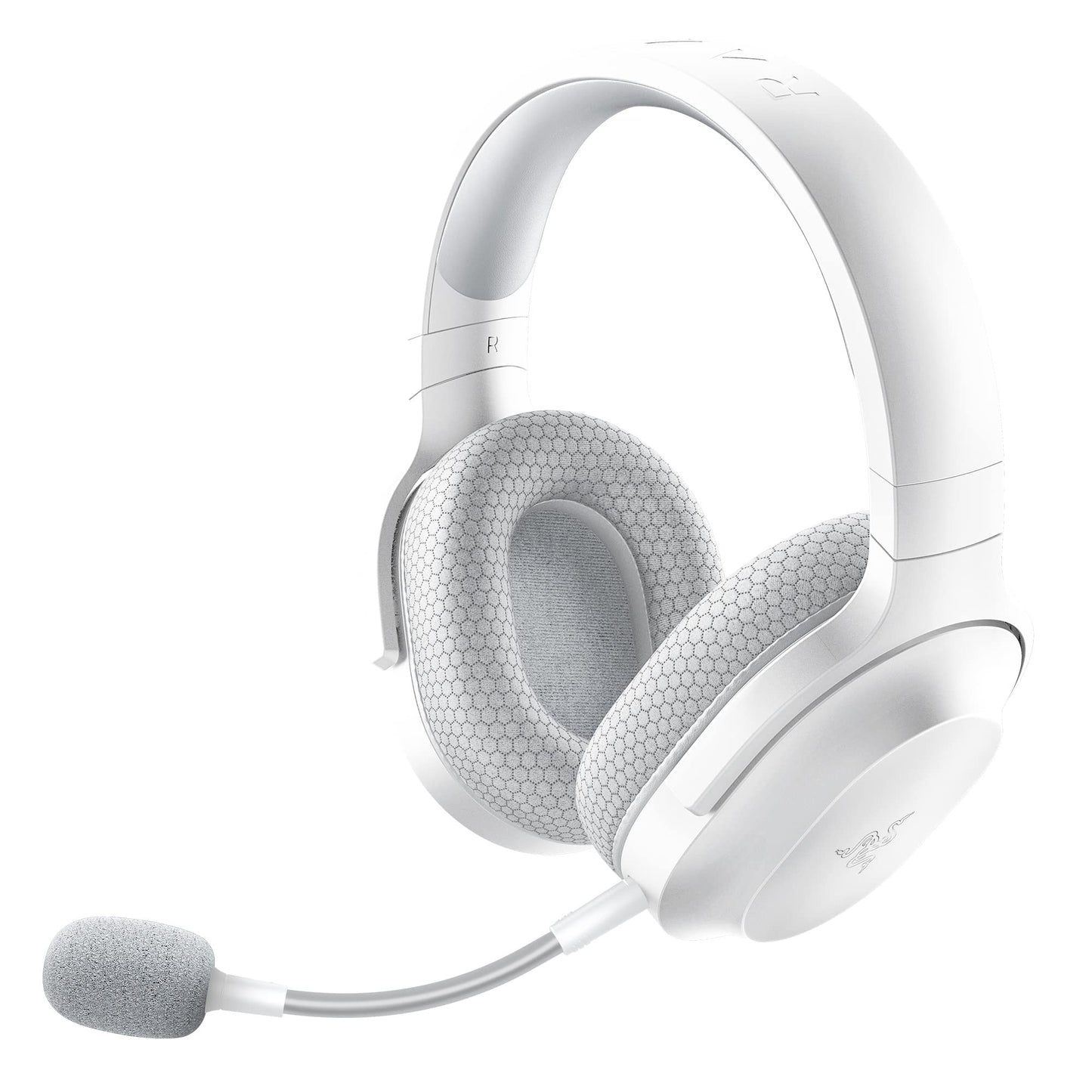 Razer Barracuda X Wireless Gaming & Mobile Headset (PC, PlayStation, Switch 2, Android, iOS): 2.4GHz Wireless + Bluetooth - Lightweight - 40mm Drivers - Detachable Mic - 50 Hr Battery - Mercury White