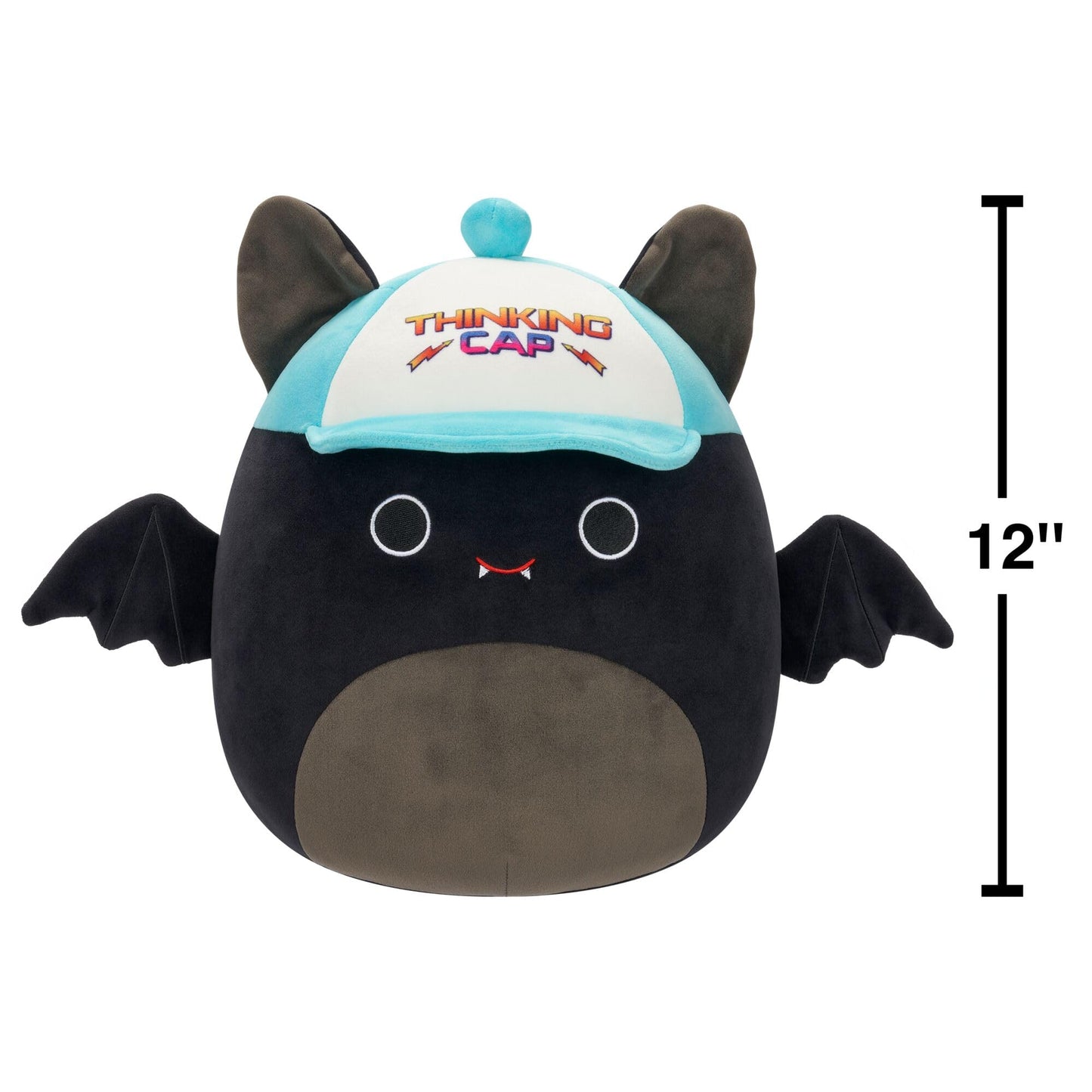 Squishmallows Original “Stranger Things” 12in Emily The Bat Plush - Official Jazwares Plush (Medium-Sized)