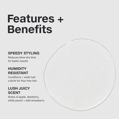 Paul Mitchell Super Skinny Serum Blowout Primer, Speeds Up Drying Time, Humidity Resistant, For All Hair Types, 0.85 fl. oz