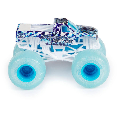 Monster Jam 2024 Fire & Ice 1:64 Diecast Monster Truck 2-pack Zombie & Northern Nightmare