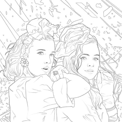 Stranger Things: The Official Coloring Book