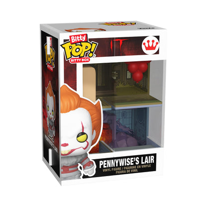 Funko Bitty Pop! Bitty Boxes: IT - Funhouse Playset with 2 0.9 Inch (2.2 Cm) Tiny Mini Figures - Collectable Display Case with Interior Scene and Storage - Gift Idea - Official Merchandise