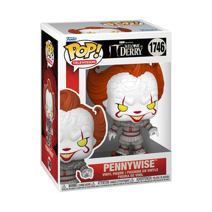 Funko Pop! TV: Welcome to Derry - Pennywise - IT - Collectable Vinyl Figure - Gift Idea - Official Merchandise - Toys for Kids & Adults - Horror Fans - Model Figure for Collectors and Display