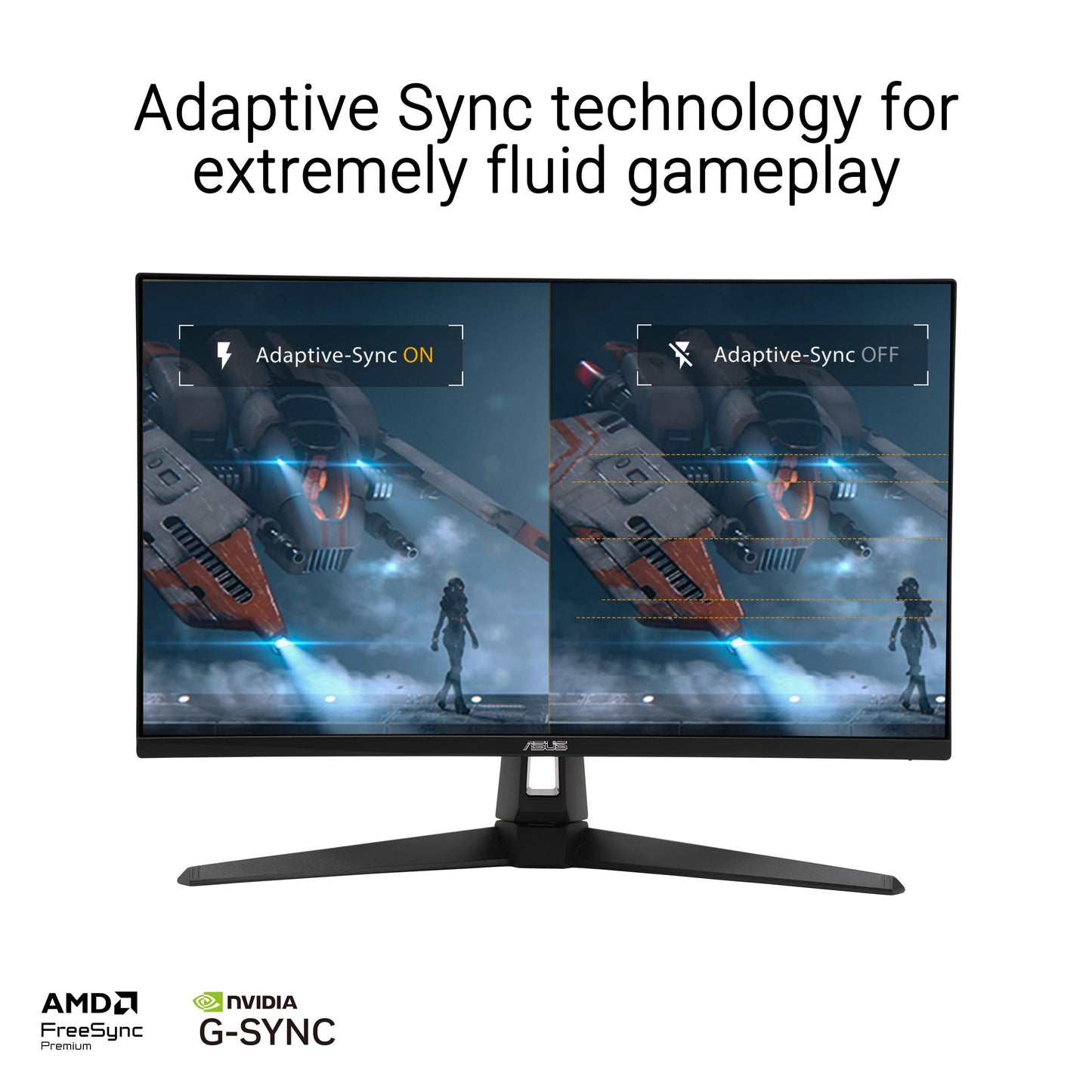 ASUS TUF Gaming 27” 4K HDR Monitor (VG27UQ1A) – 160Hz, 1ms, Extreme Low Motion Blur Sync, NVIDIA G-SYNC Compatible, AMD FreeSync Premium, 95% DCI-P3, DisplayWidget, 3 yr Warranty