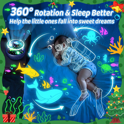 COOLNIGHT Night Light for Kids, 93 Lighting+3 Films Kids Night Light Projector, Remote+Dimmable Star Projector,360°Slient Ceiling Stars Glow in The Dark Stars, Boys Christmas Gifts for 4 Year Old Boy