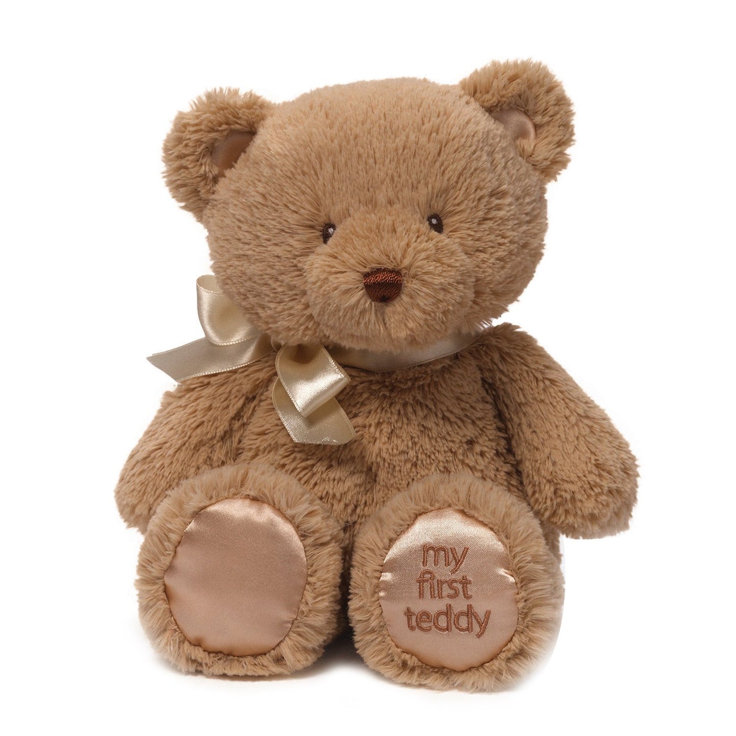 GUND Baby My First Teddy Bear, Ultra Soft Animal Plush Toy for Babies and Newborns, Tan, 10”