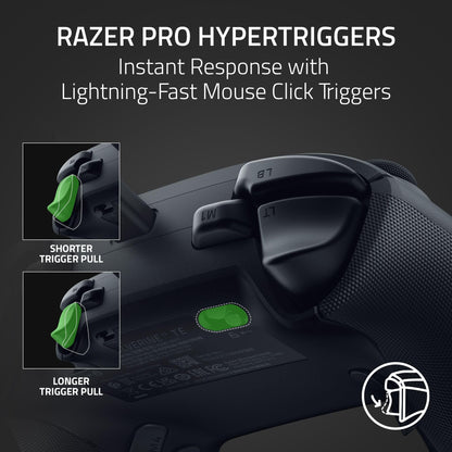 Razer Wolverine V3 Tournament Edition Wired Gaming Controller: Licensed for Xbox Series X|S, Xbox One, Windows PC - 6 Remappable Buttons - Fast Triggers - USB-C Cable - Wired Tournament Mode - Black