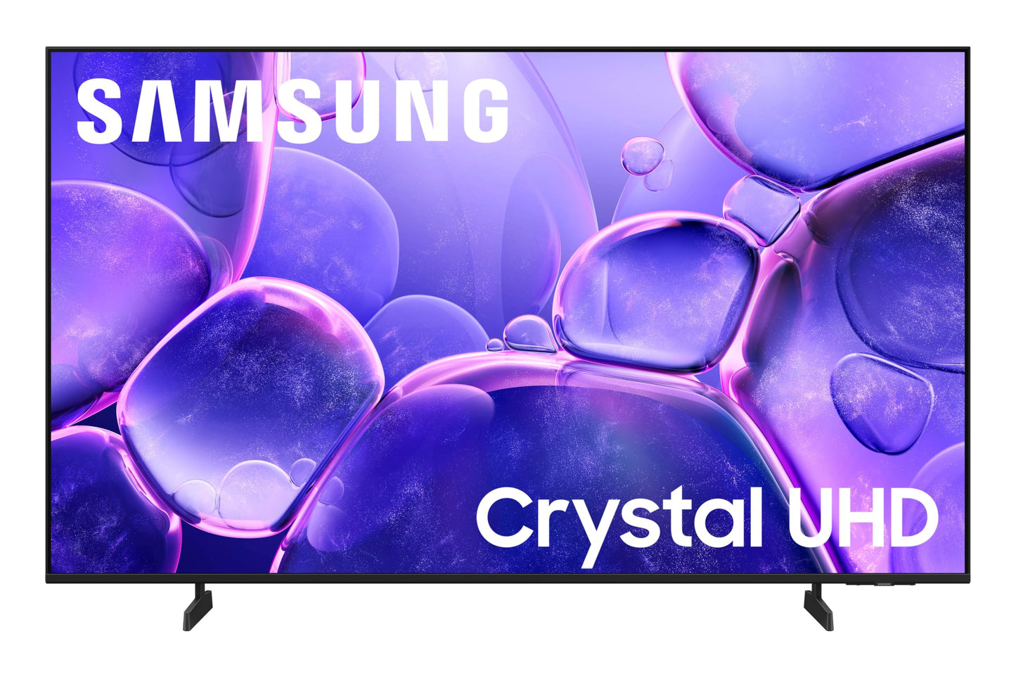 Samsung 50-Inch Class Crystal UHD U8000F 4K Smart TV (2025 Model) Endless Free Content, Crystal Processor 4K, MetalStream Design, Knox Security, Alexa Built-in