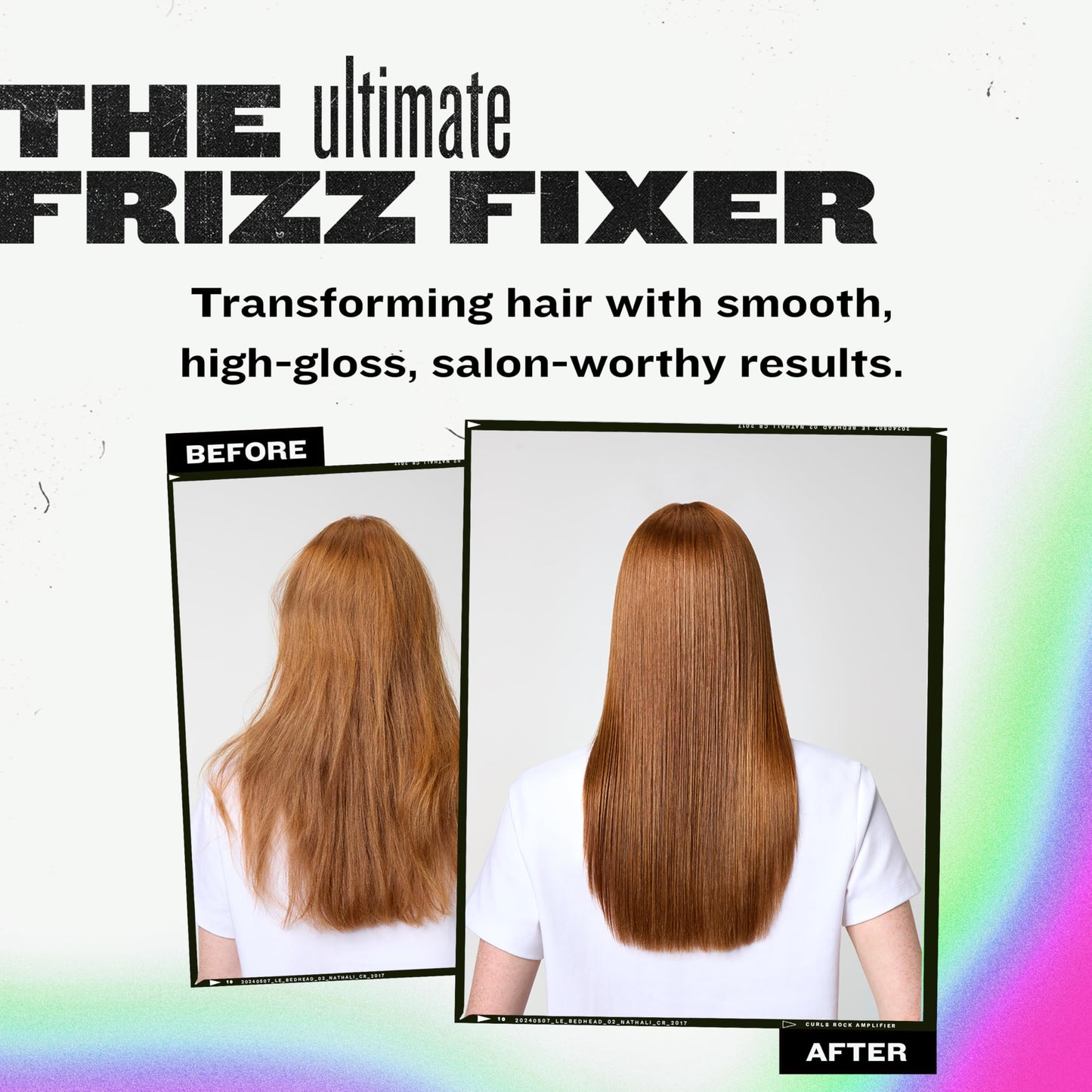 TIGI Bed Head After Party Super Smoothing Cream – Anti Frizz Hair Styling Product, Humidity Protection for Frizzy, Dull, or Coarse Hair, 3.38 fl oz