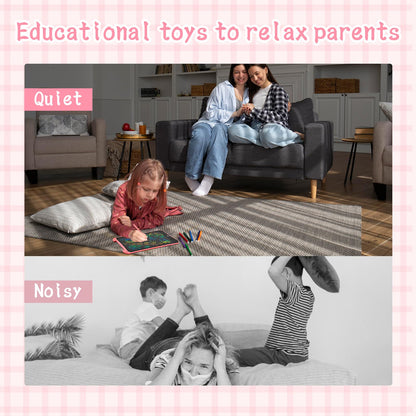 EooCoo Toddler Toys, LCD Writing Tablet for Kids 2 Pack, Kids Stocking Stuffers Toddler Travel Essentials Drawing Pad, No Mess Coloring Books, Road Trip Activities, Age 3-5 Boy Girl Gifts - 8.5 Inch