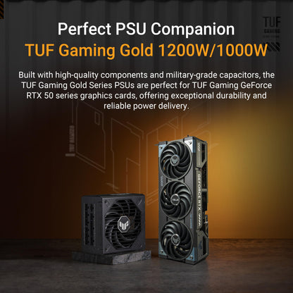 ASUS TUF Gaming GeForce RTX ™ 5070 Ti 16GB GDDR7 OC Edition Gaming Graphics Card (PCIe® 5.0, HDMI®/DP 2.1, 3.125-slot, Military-Grade Components, Protective PCB Coating, axial-tech Fans)