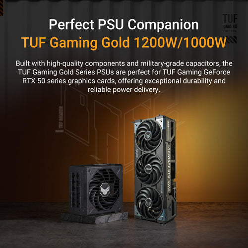 ASUS TUF Gaming GeForce RTX ™ 5070 Ti 16GB GDDR7 OC Edition Gaming Graphics Card (PCIe® 5.0, HDMI®/DP 2.1, 3.125-slot, Military-Grade Components, Protective PCB Coating, axial-tech Fans)