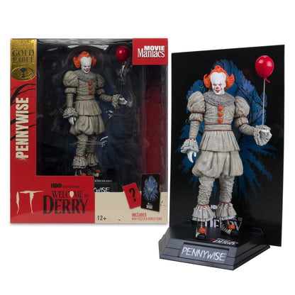 McFarlane Toys- Pennywise (Welcome to Derry) 6in Posed Figure Gold Label