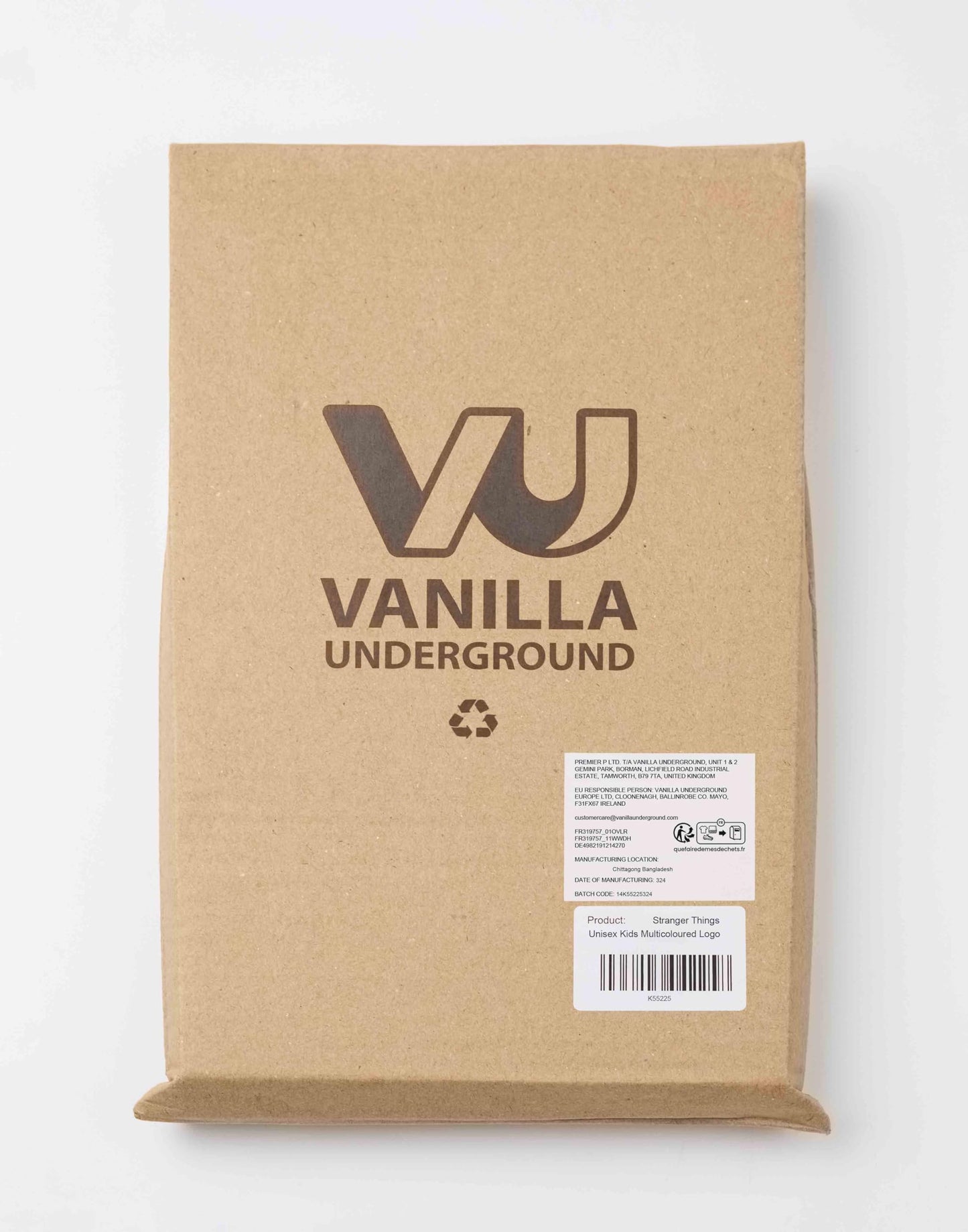 Stranger Things Kids T-Shirt & Shorts Daywear Set | Girls Max Character Striped Shorts White T-Shirt Complete Outfit | Netflix Series Merchandise