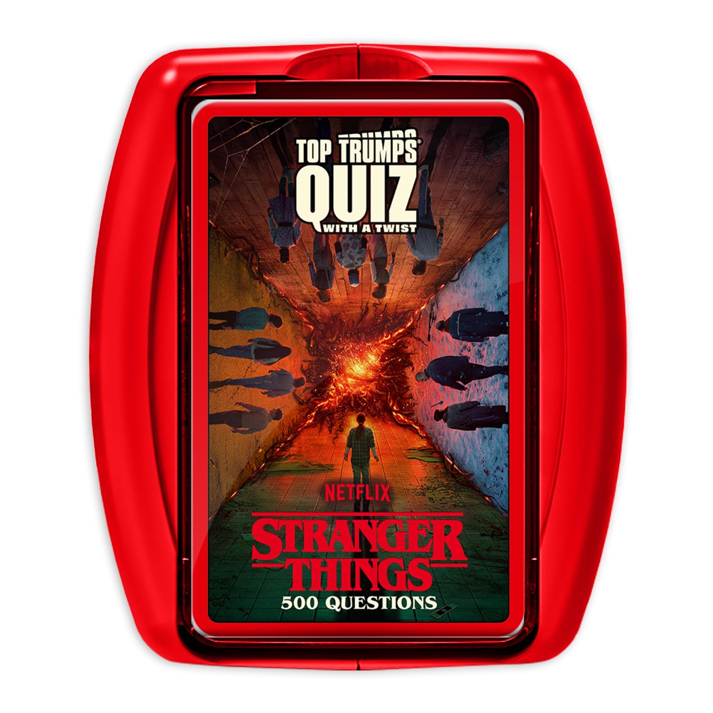Top Trumps Stranger Things: Quiz Games - Trivia Quiz - Teen Games - Great Travel Games and Road Trip Games - Trivia Outdoor Games - Family Games for Teens and Adults 2+ Players - Ages 15+